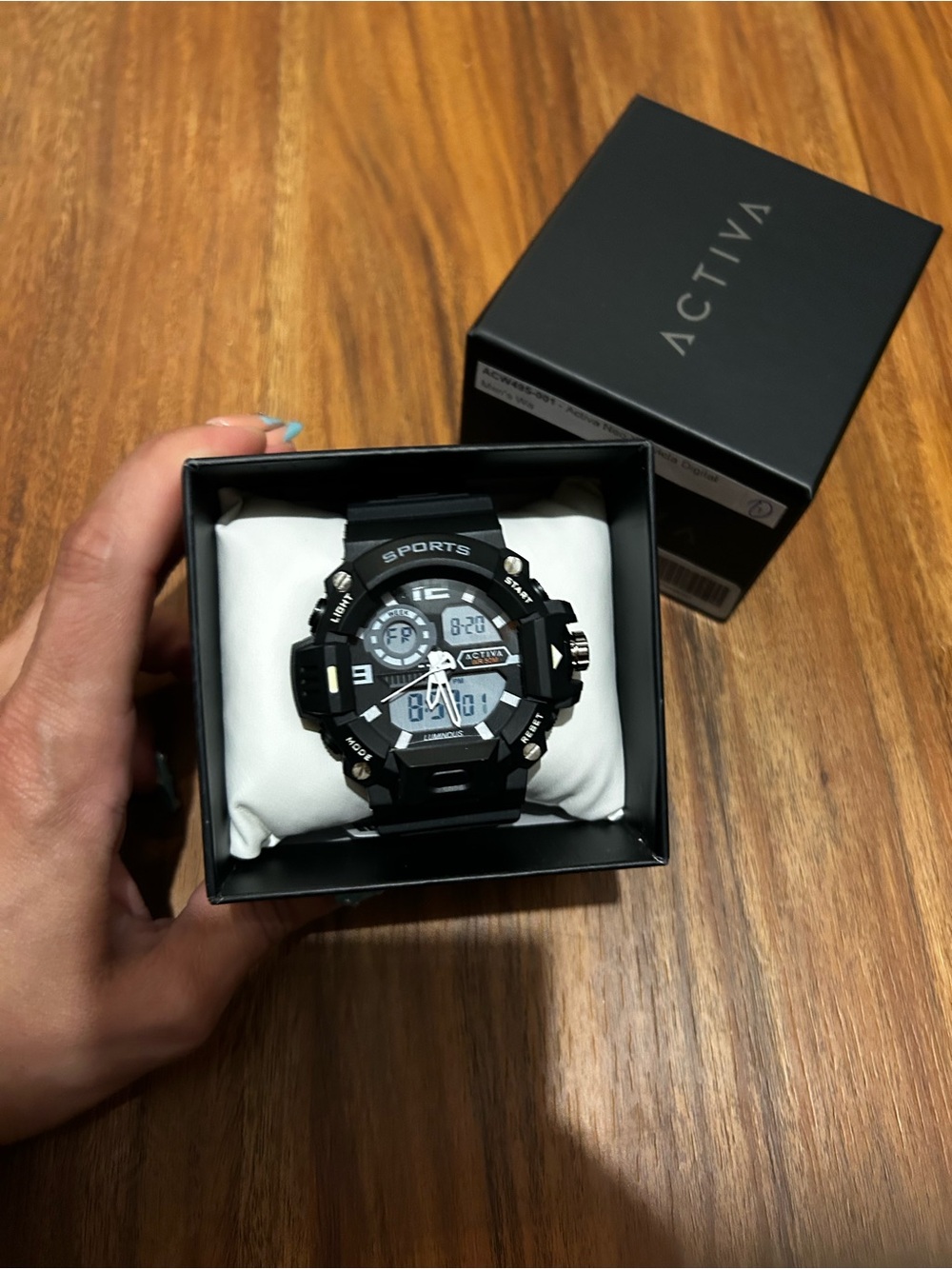 Invicta Activa Black Digital-Analog Sports Watch for Men